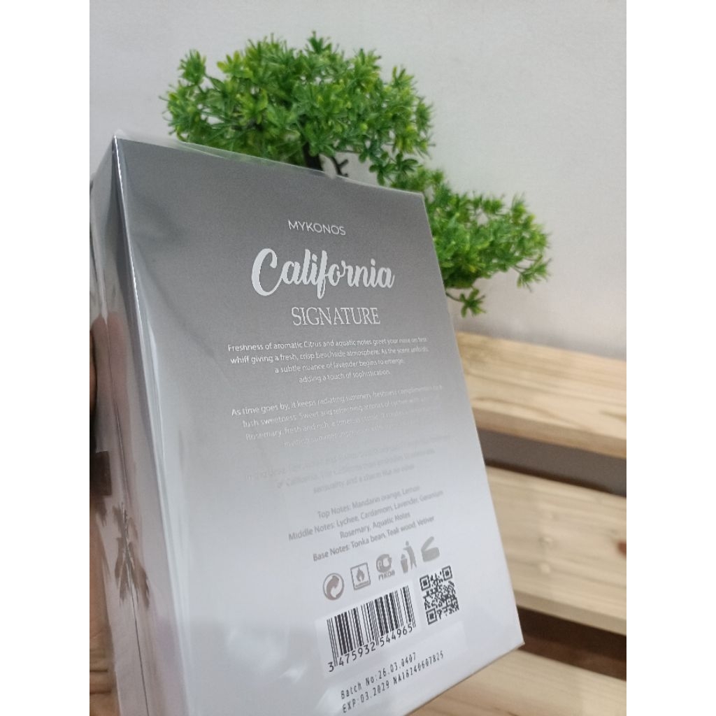 Jual Mykonos California Signature 100ml BNIB | Shopee Indonesia