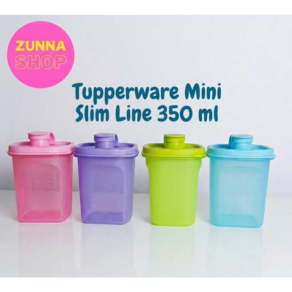 Jual Tupperware Mini Slim Line 350 ml Botol Kecil Praktis Anti Bocor ...