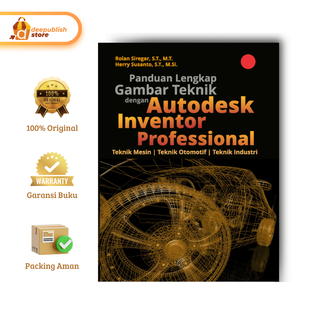 Jual Buku Panduan Lengkap Gambar Teknik dengan Autodesk Inventor ...