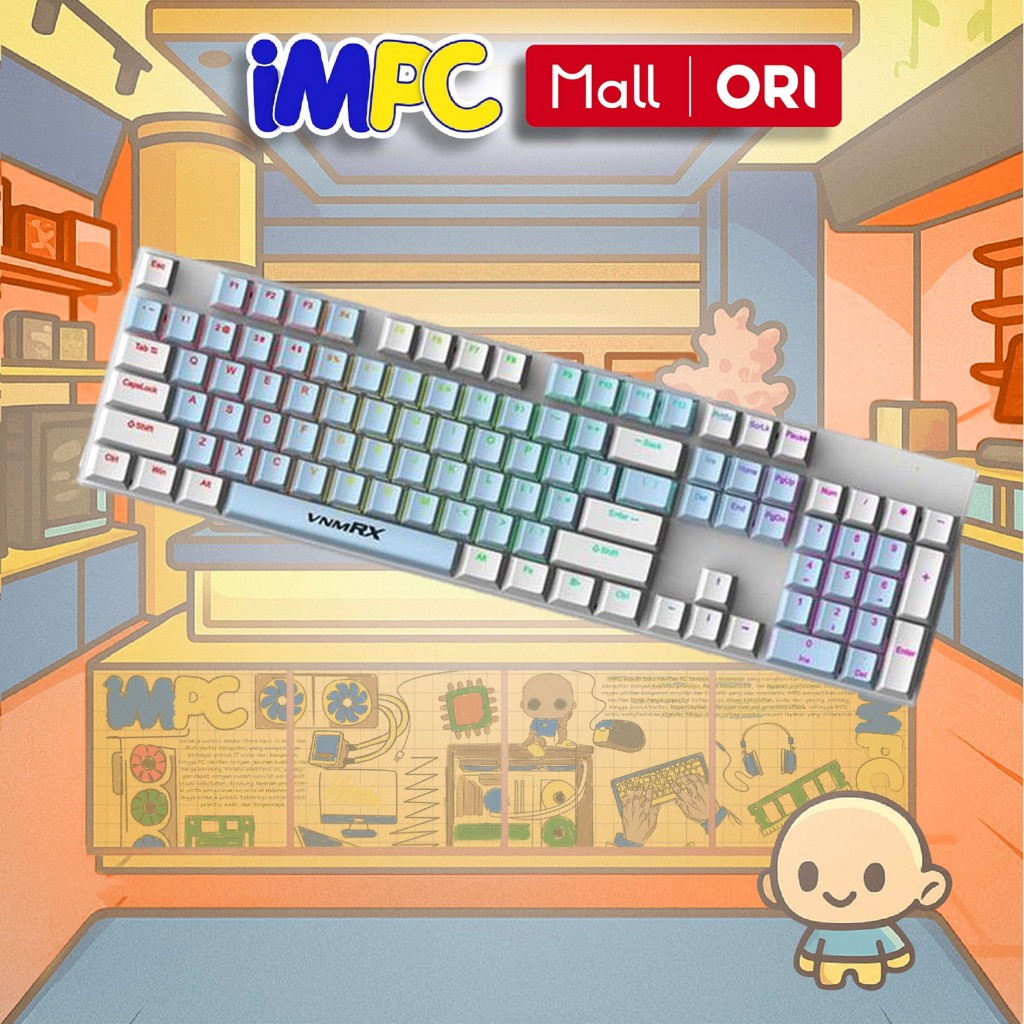 Jual Mechanical Keyboard Wired Full Size Terlengkap & Harga Terbaru ...