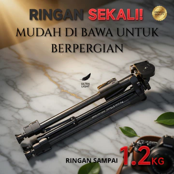 Tripod NP 3170S Bluetooth Professional 130cm Multifungsi Untuk HP Kamera Live Streaming Vlog