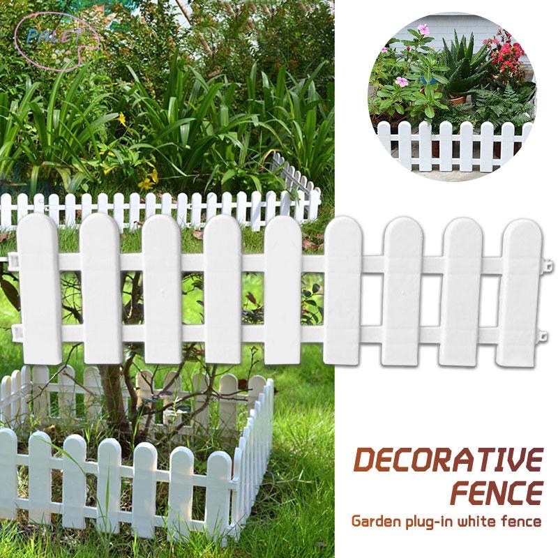 Jual {COD}Pagar kebun/Pagar Plastik PVC Putih Masuk Gerbang Dekorasi ...