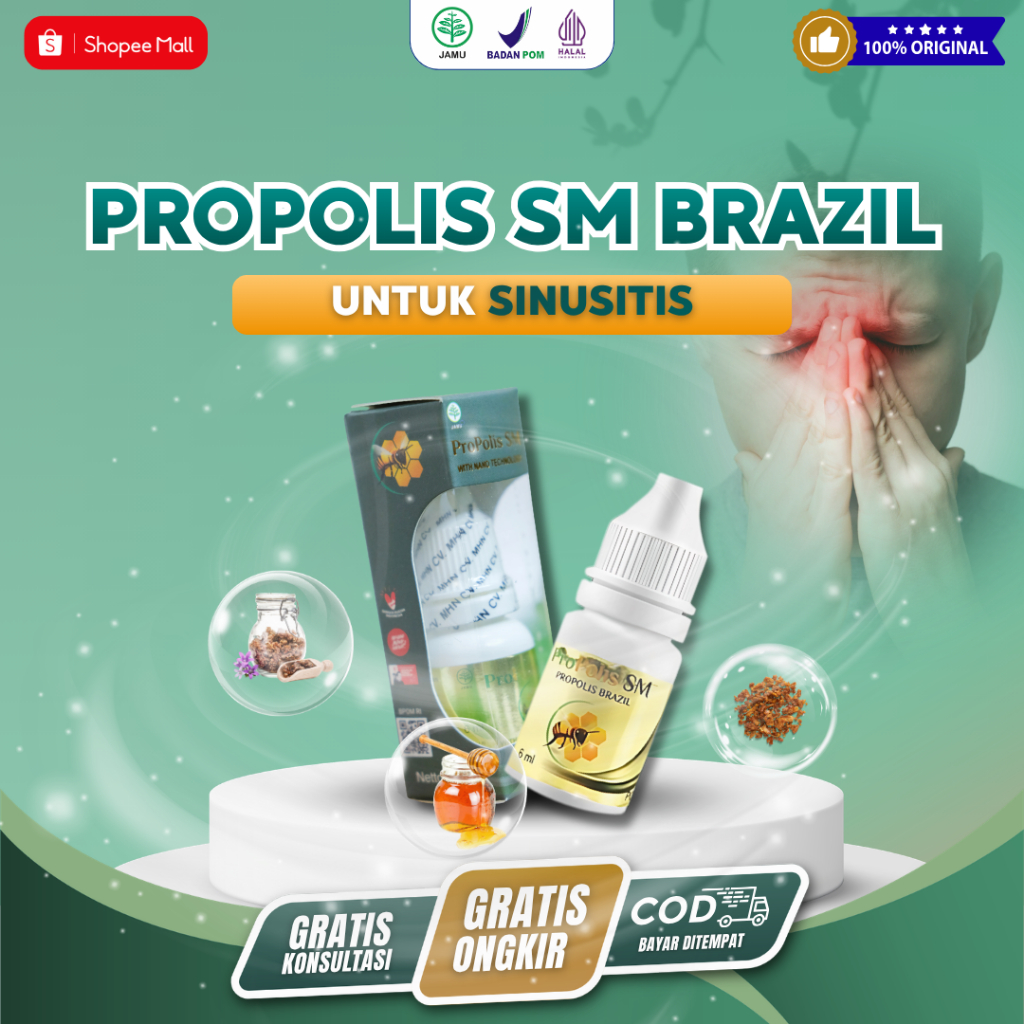 Jual Obat Sinusitis Sinus Polip Hidung Tersumbat Pilek Menahun Rhinitis ...
