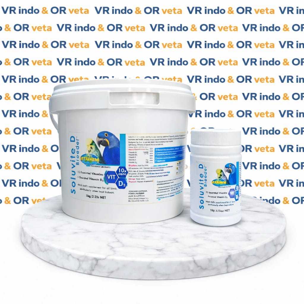 Jual SOLUVITE D BREEDER 50GR VETAFARM VITAMIN D COCOK UNTUK BETERNAK ...