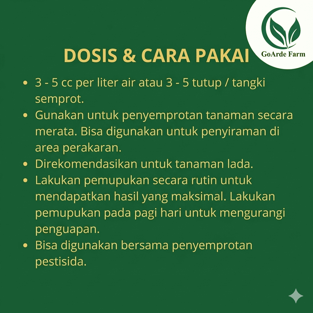 Jual GoArde Farm - Pupuk Organik Cair / Pupuk Organik Cair Pupuk Padi ...