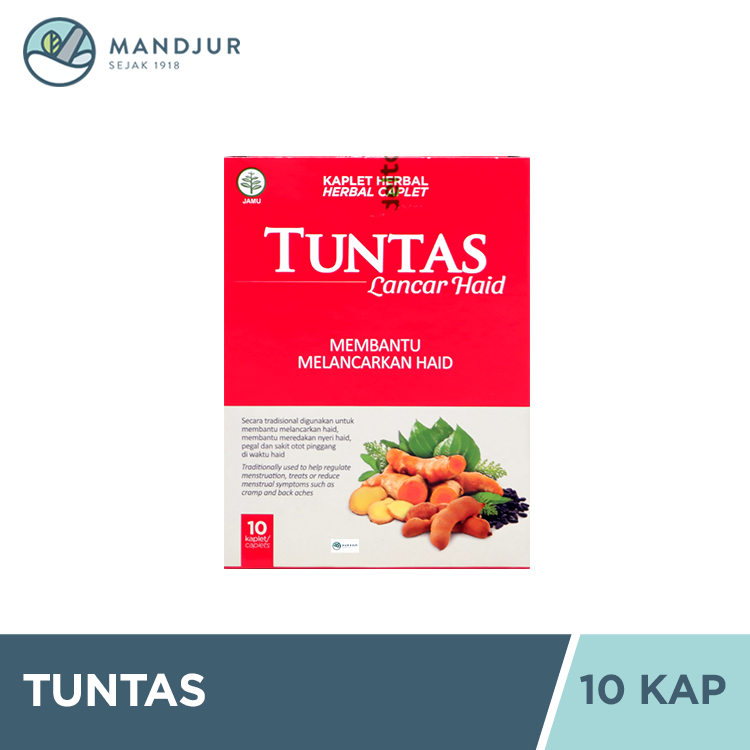 Tuntas 10 Kaplet - Melancarkan dan Meredakan Nyeri Haid