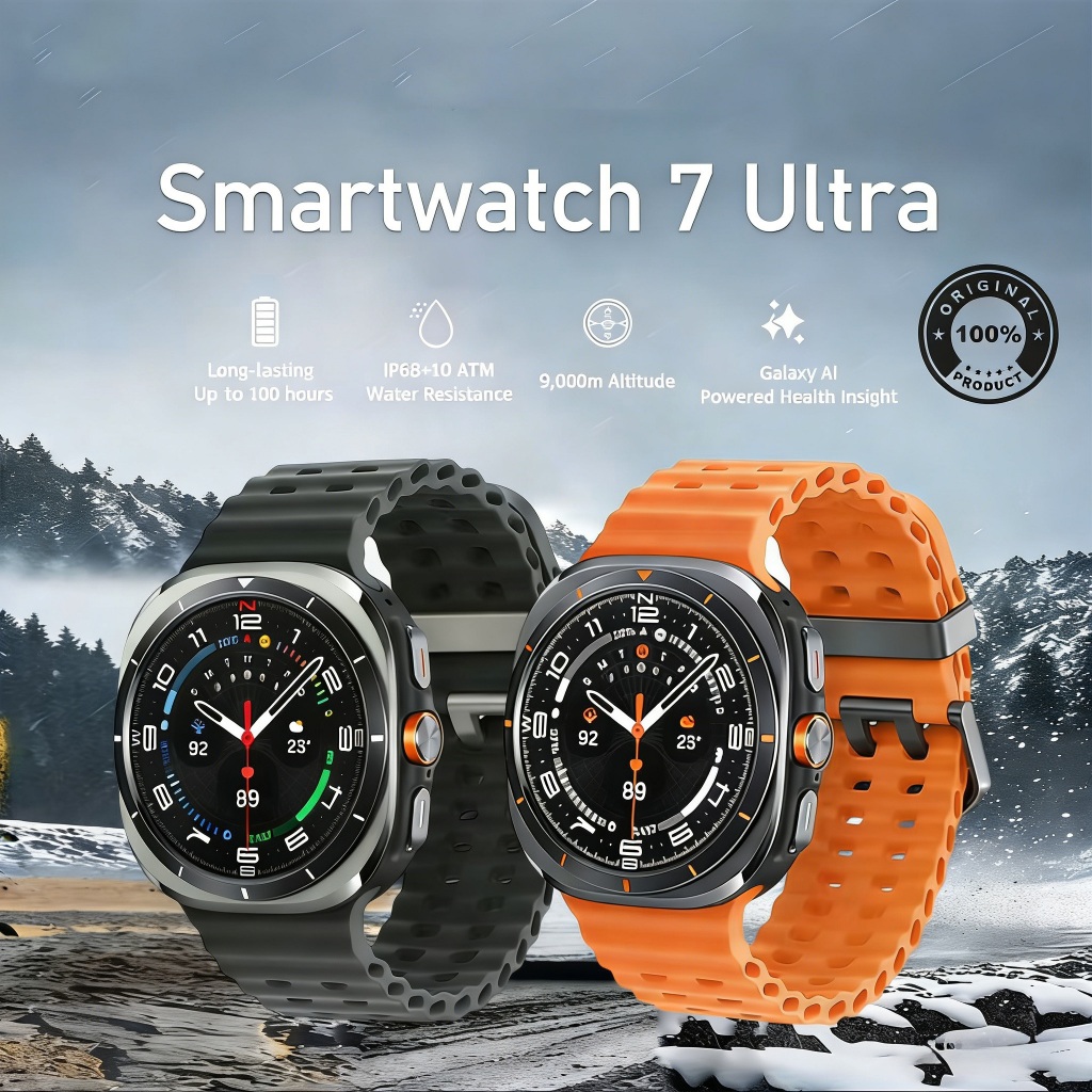 Jual Cavao Smartwatch GT7 Ultra Compass 1.75HD AMOLED Watch Full Touch ...