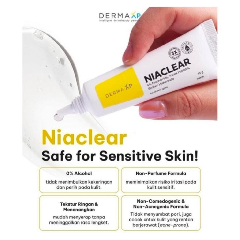 Jual Derma XP Niaclear cream - mencerahkan / meratakan warna kulit ...