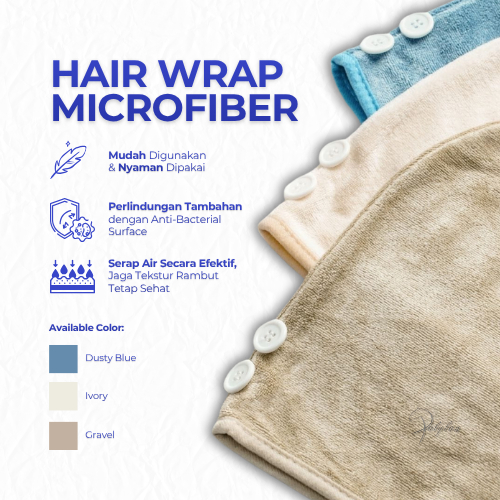 Jual Hair Wrap Microfiber Handuk Lembut Dan Aman Pengering Rambut ...