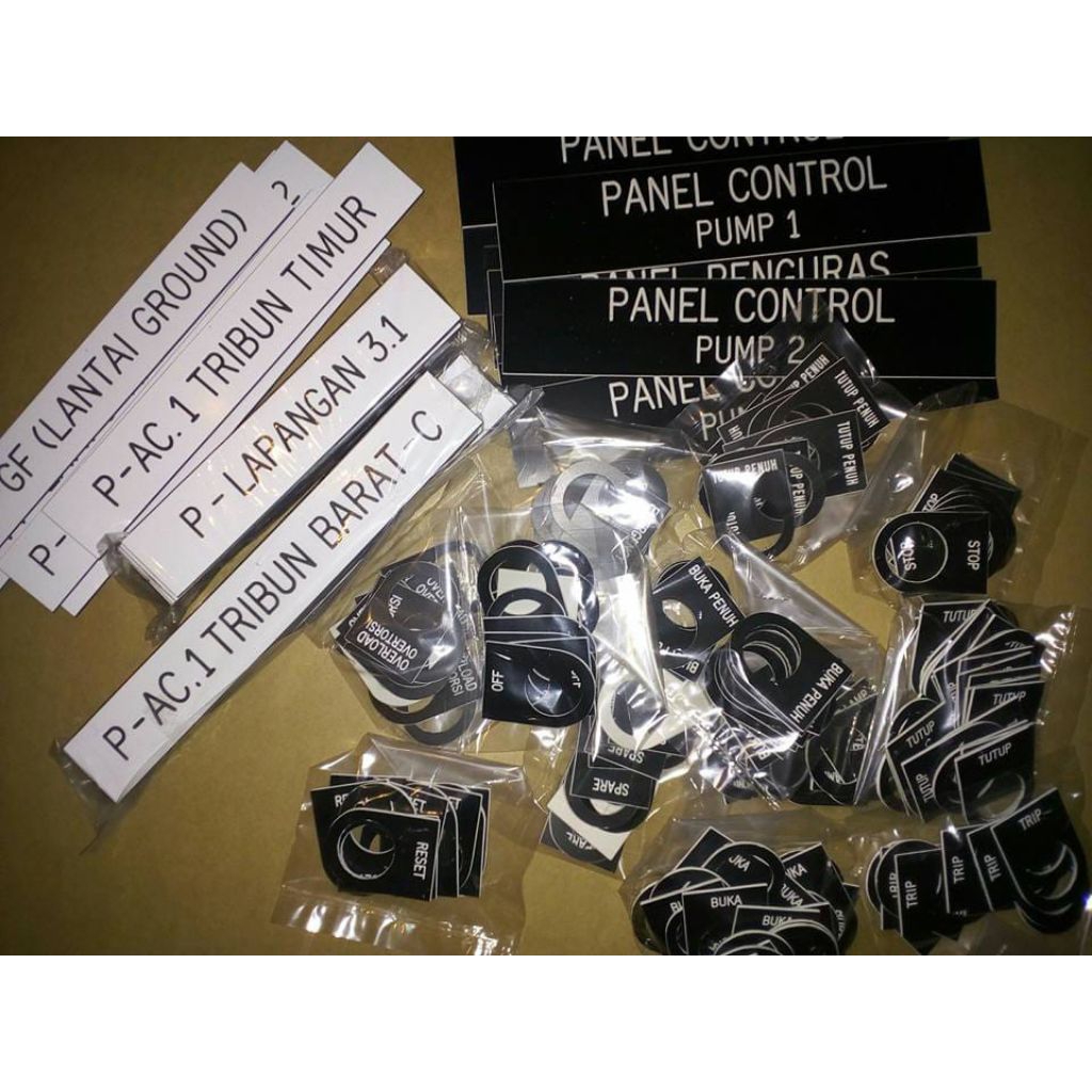 Jual Solusi Metal|Nameplate Panel|Nameplate Push Button|Nameplate Pilot ...