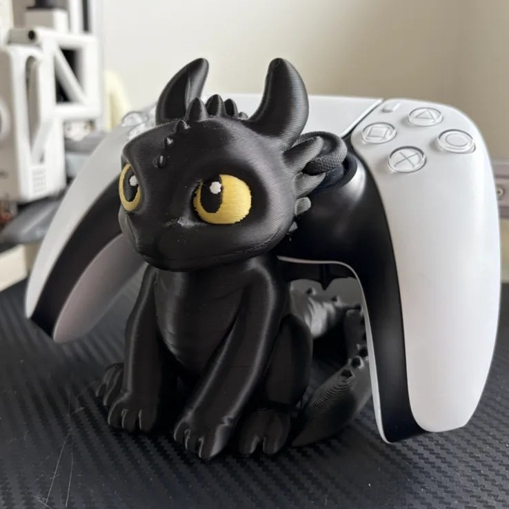 Jual Stand Stick PS5 Xbox Nightfury Toothless Dragon Gamepad Dudukan ...