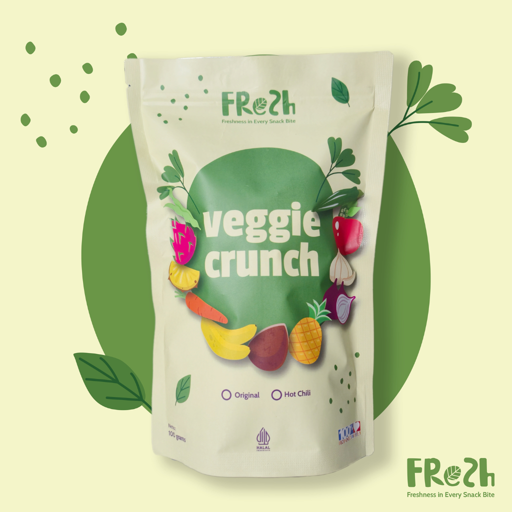 Jual Frezh Crunch Mix Veggie Crispy – Snack Sayur Kering Cemilan Sehat ...