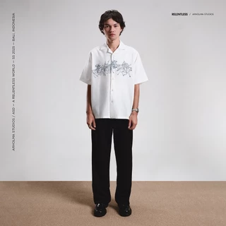 Arholma Studios - Oversized Shirt 'Cavalry' White