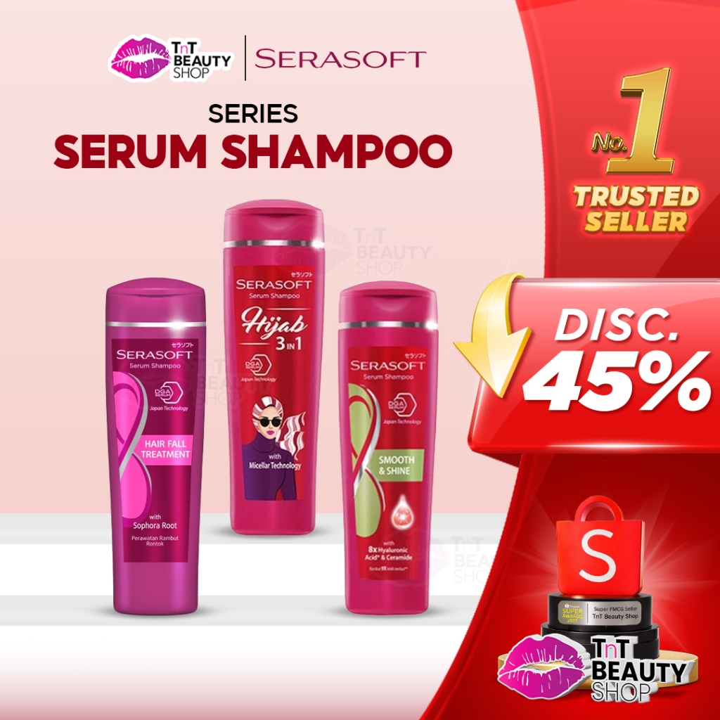 Jual Serasoft Hair Fall Treatment Series - Shampoo 170 mL - Conditioner ...