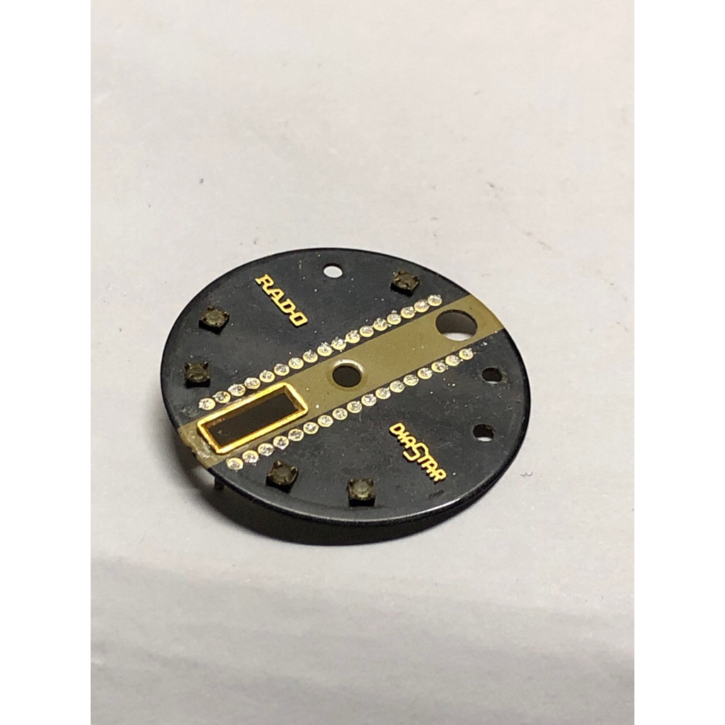 Jual dial jam tangan do klasik sesuai foto warna hitam variasi | Shopee ...