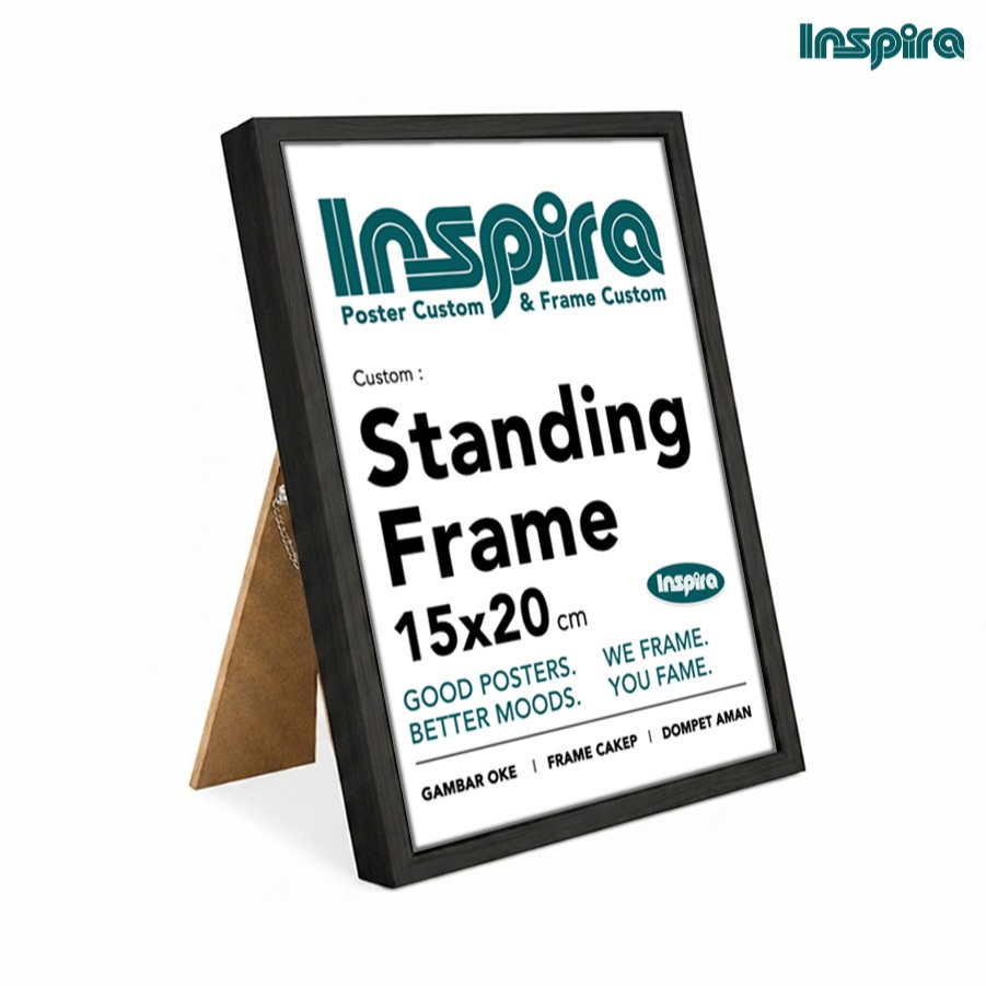 Jual Inspiradekor Custom Bingkai Foto Frame Meja 15x20 Standing Kayu ...