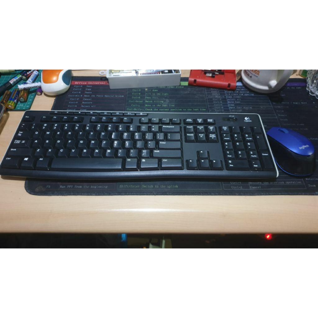 Jual Keyboard Mouse Logitech wireless MK270 Normal Dongle Unifying ...