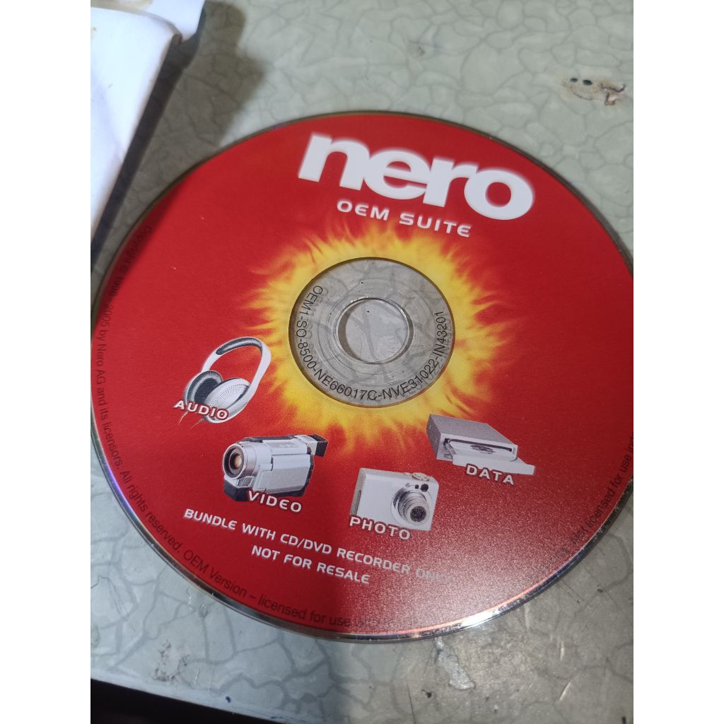 Jual DVD installer cd driver nero oem suite | Shopee Indonesia