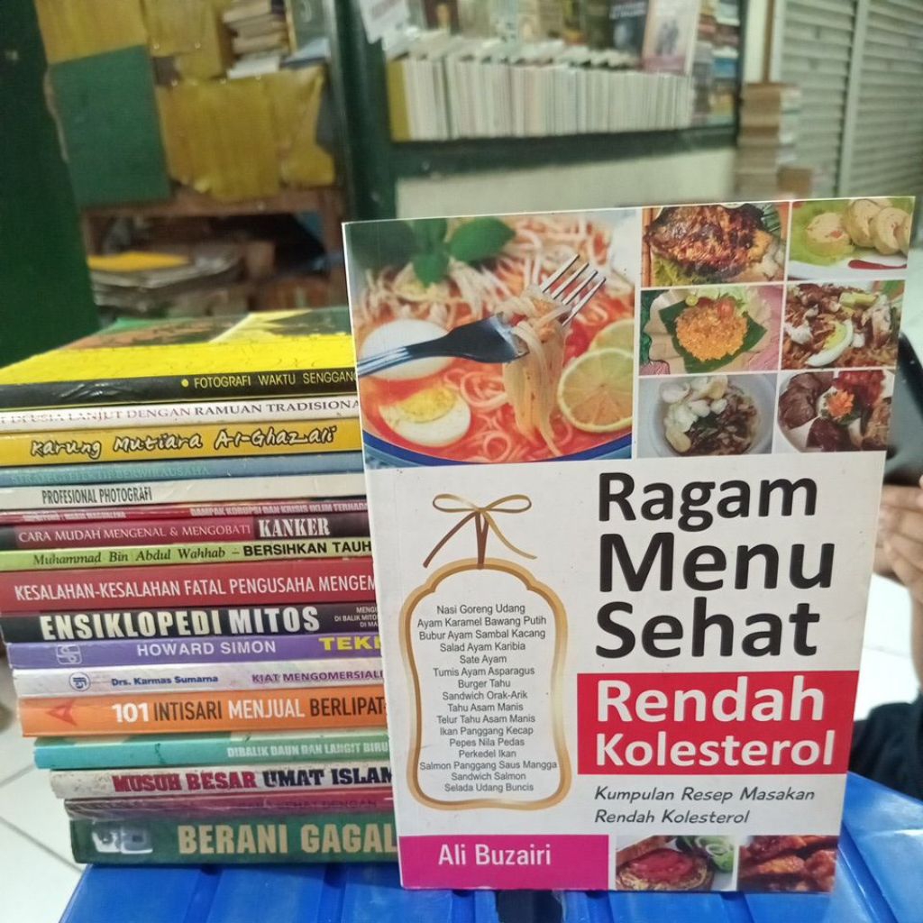 Jual RAGAM MENU SEHAT RENDAH KOLESTEROL ALI BUZAIRI BUKU BEKAS | Shopee ...