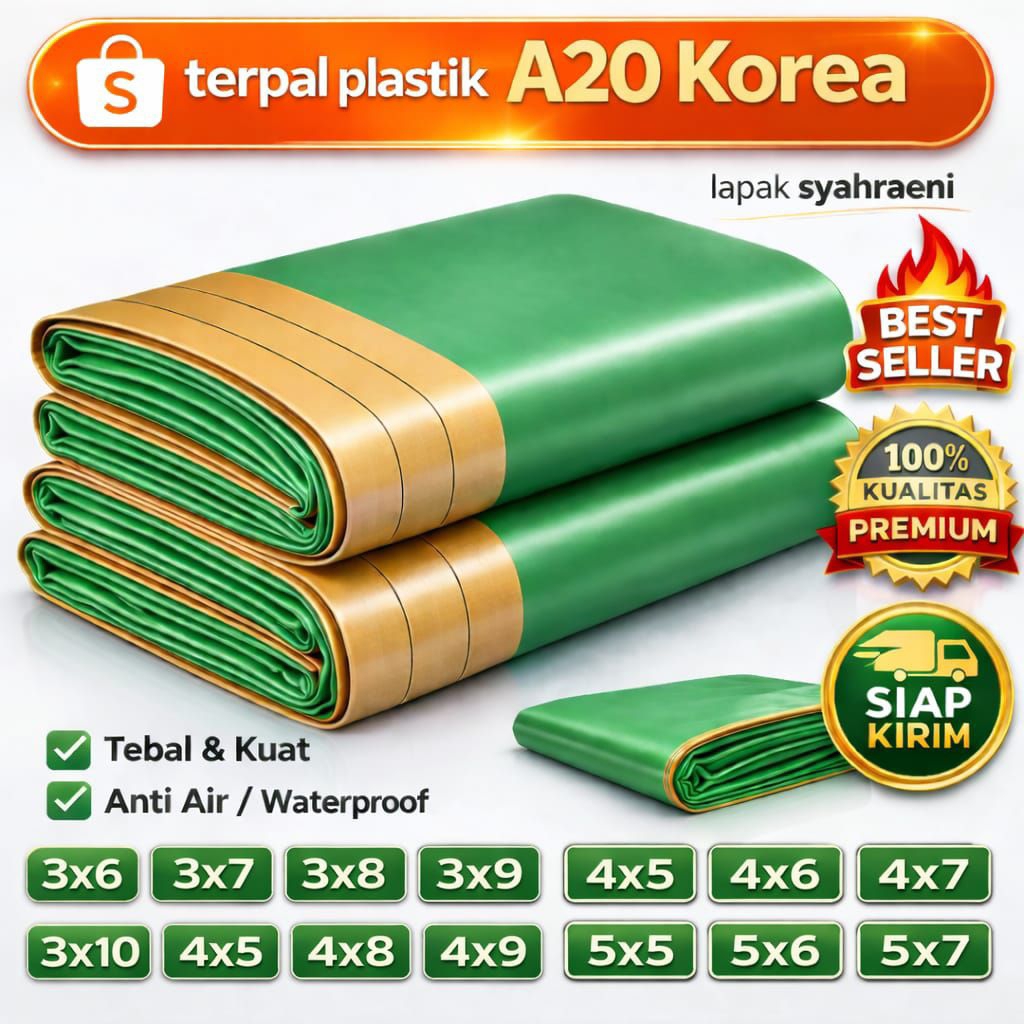 #terpal murah #Terpal plastik Korea super Tebal A20 terpal tahan sobek terpal tenda terpal anti air terpal jemur padi terpal proyek bangunan terpal termurah paling murah terpal 4x6 3x6 3x7 3x8 3x9 4x5 4x7 4x8 5x5 5x7 5x8 5x9 meter