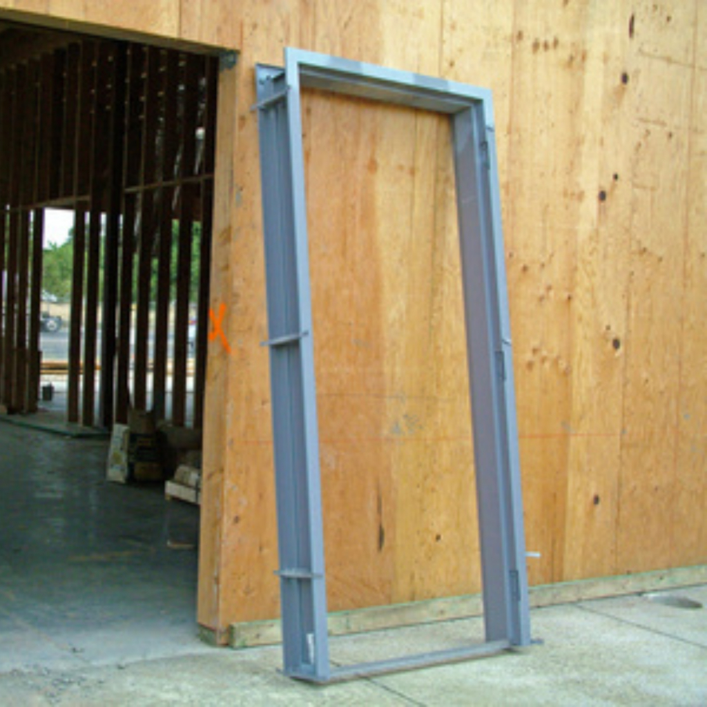 Kusen Pintu Besi Siap Pasang Uk 80 x 200 CM Tebal 1.3 MM Anti Rayap Tahap Api