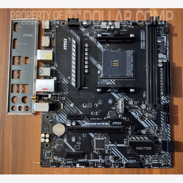 Jual Motherboard Mainboard Mobo A 520 MSI MAG A520M VECTOR WIFI Ryzen ...