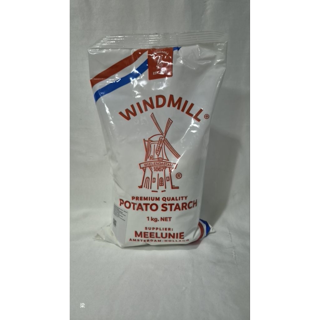 Jual Windmill Potato Starch 1kg Pati Kentang kemasan Original | Shopee ...