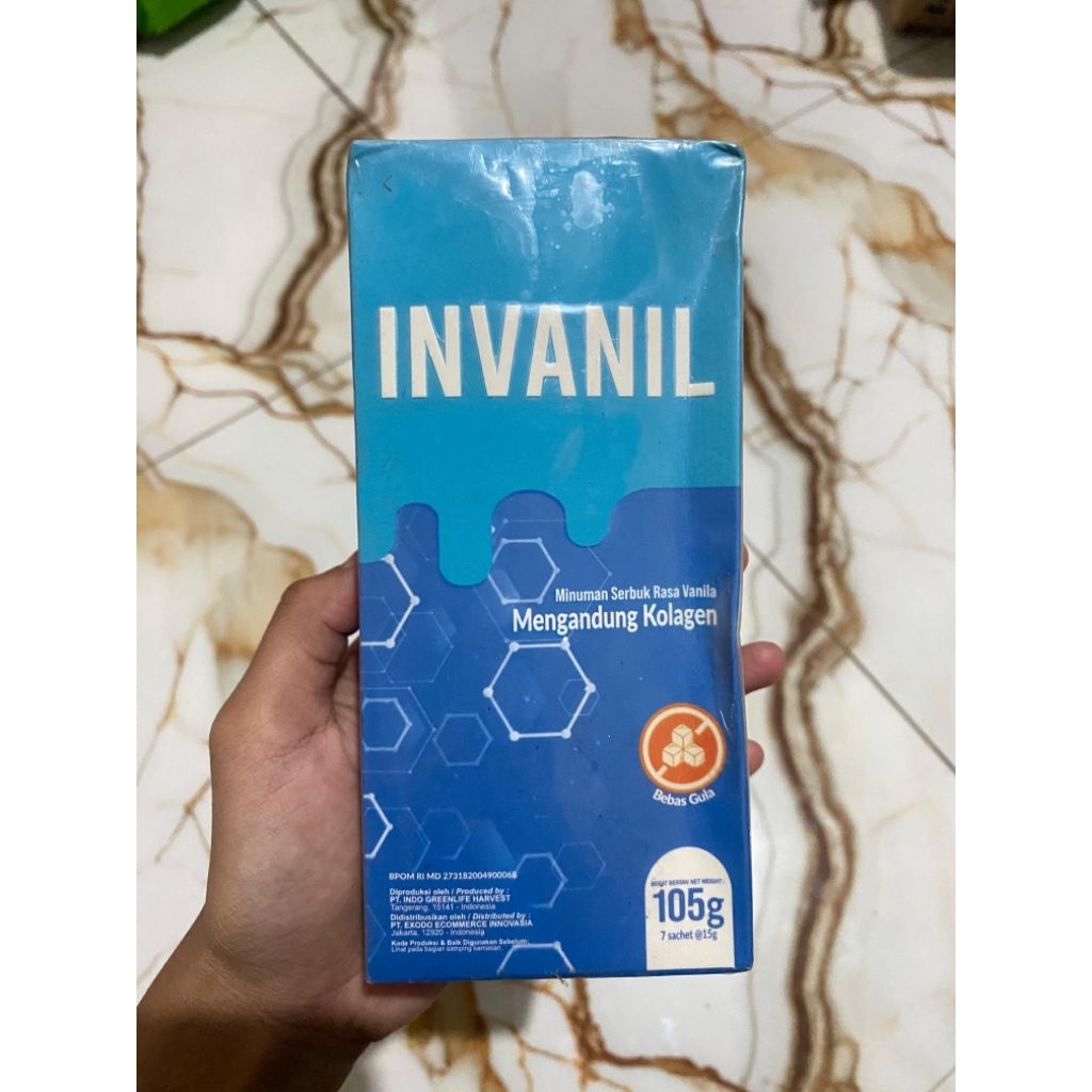 Jual INVANIL Original Herbal Suplemen Collagen 105g -7Sachet ( rijek ...