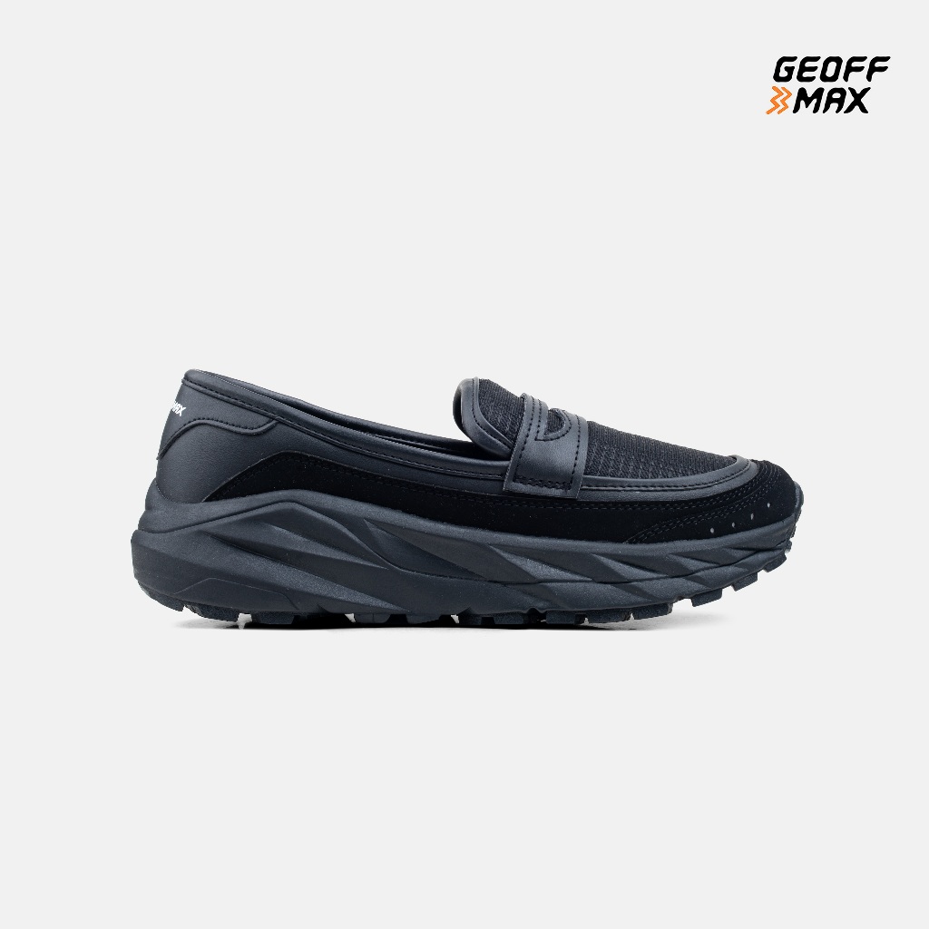 Jual Geoff Max Wolf Vicious Loafer All Black Walking Shoes | Sepatu ...