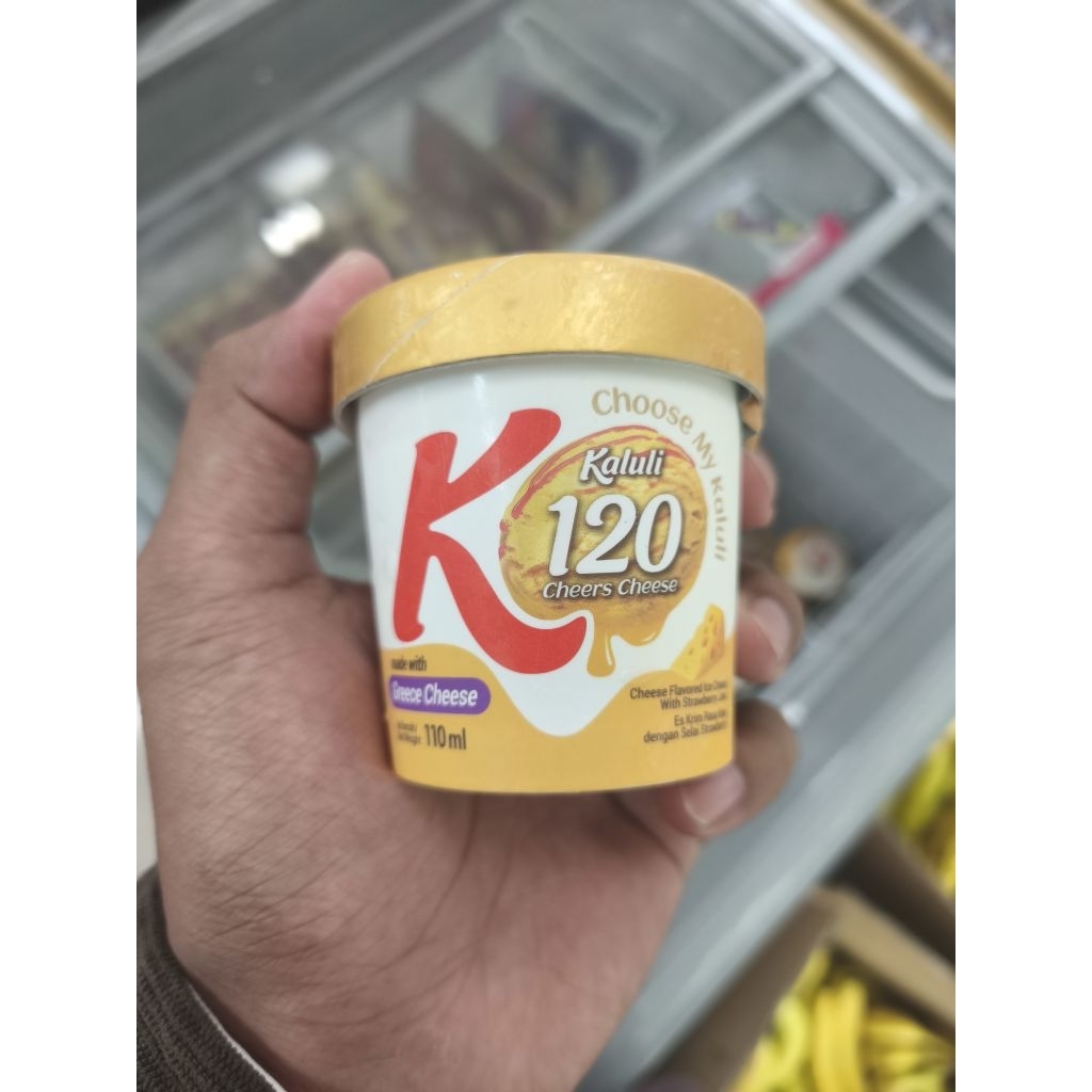 Jual kaluli cheers cheese ice cream 110 ml | Shopee Indonesia