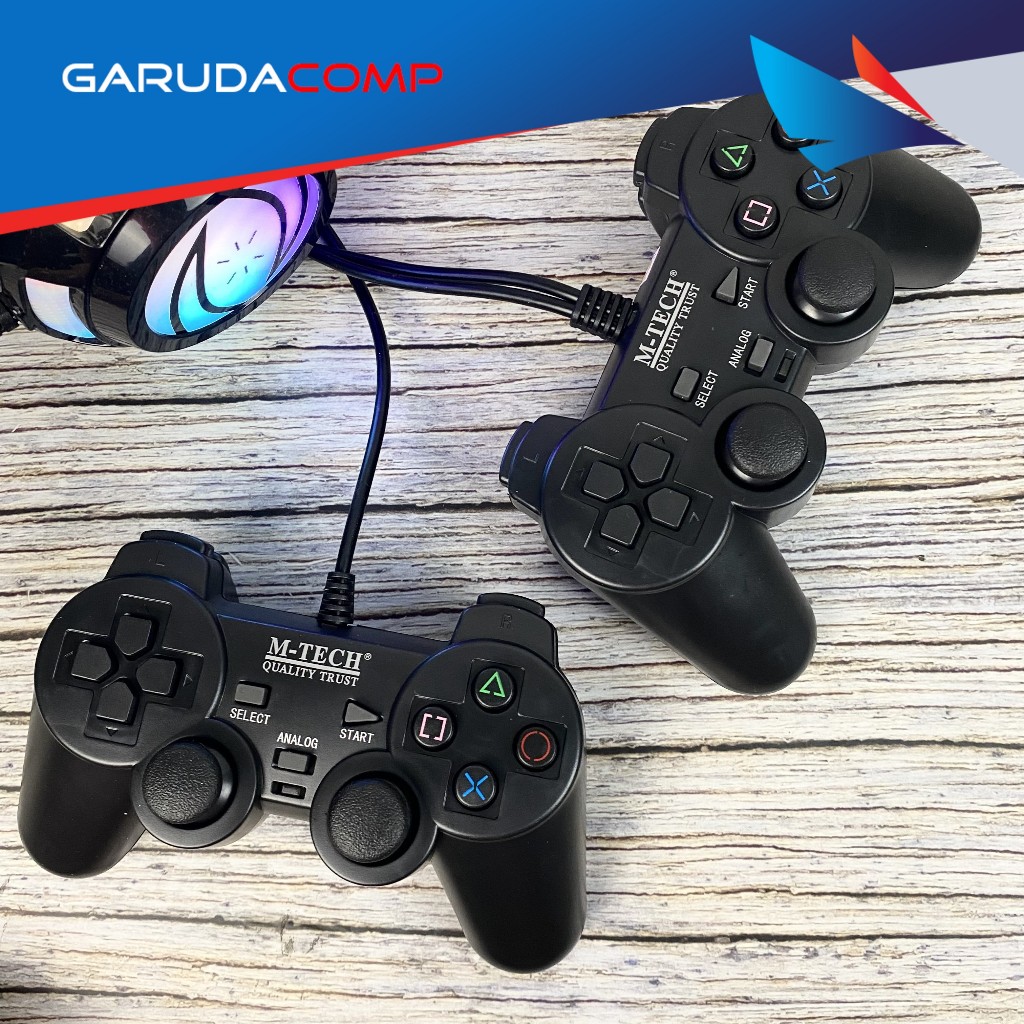 Jual M-TECH Stick PC USB Double Murah Berkualitas MTech Gamepad Double ...