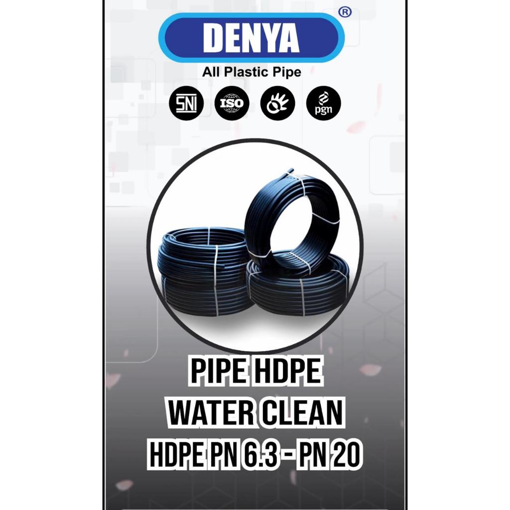 Jual Pipa AIR HDPE DENYA UKURAN DIA. 1/2 INCH (20 MM) PN.16 - PN.20 ...