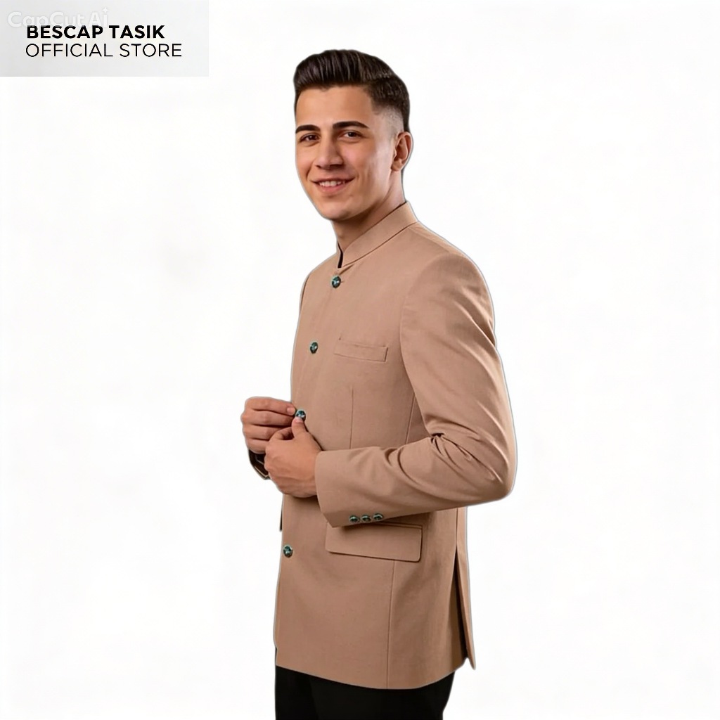 Jual BESCAP TASIK - Jas Pria Jasko Pria Dewasa Jasko Polos Motif Saku ...