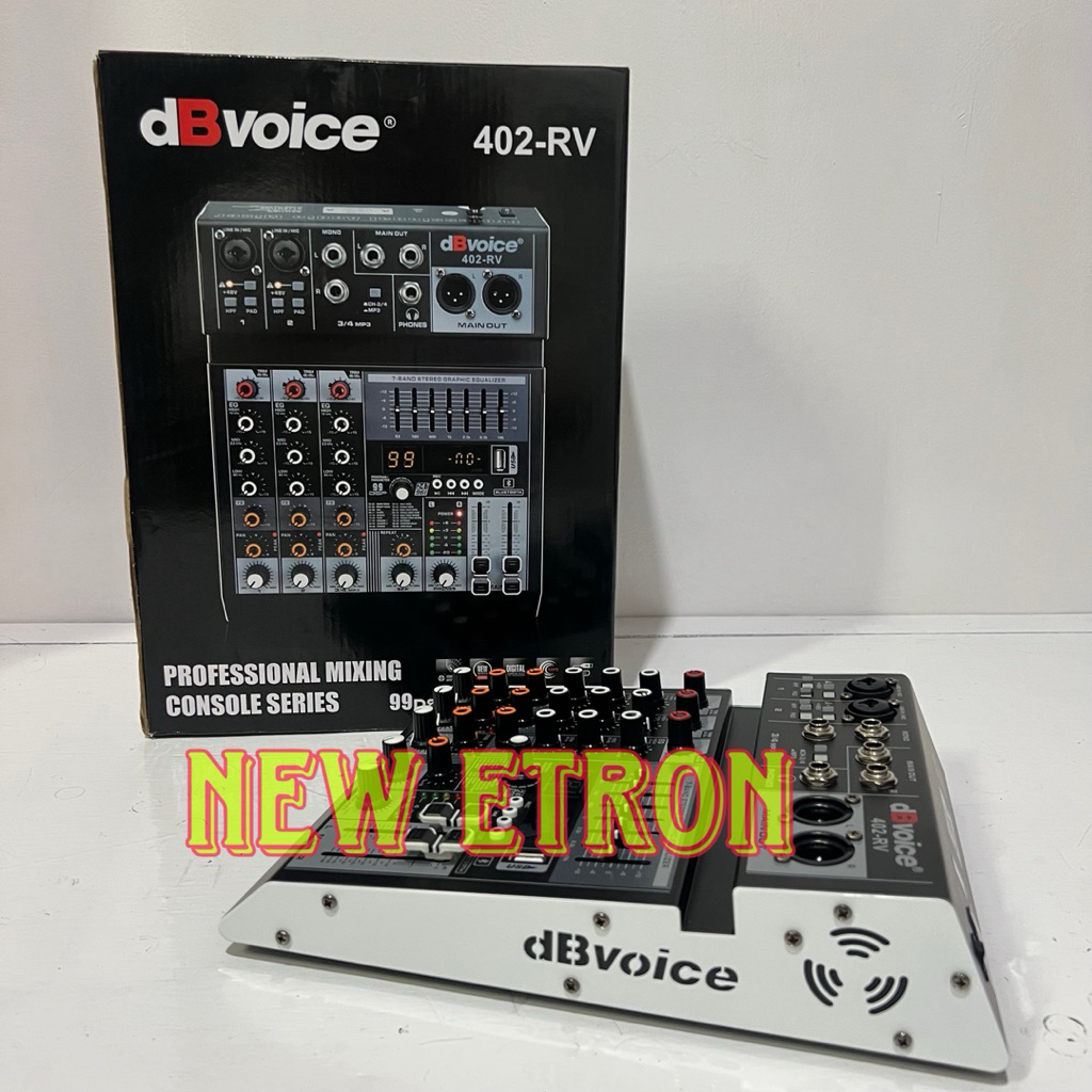 Jual Mixer Audio DbVoice 402 RV 4channel Original Mixer DB Voice 402RV ...
