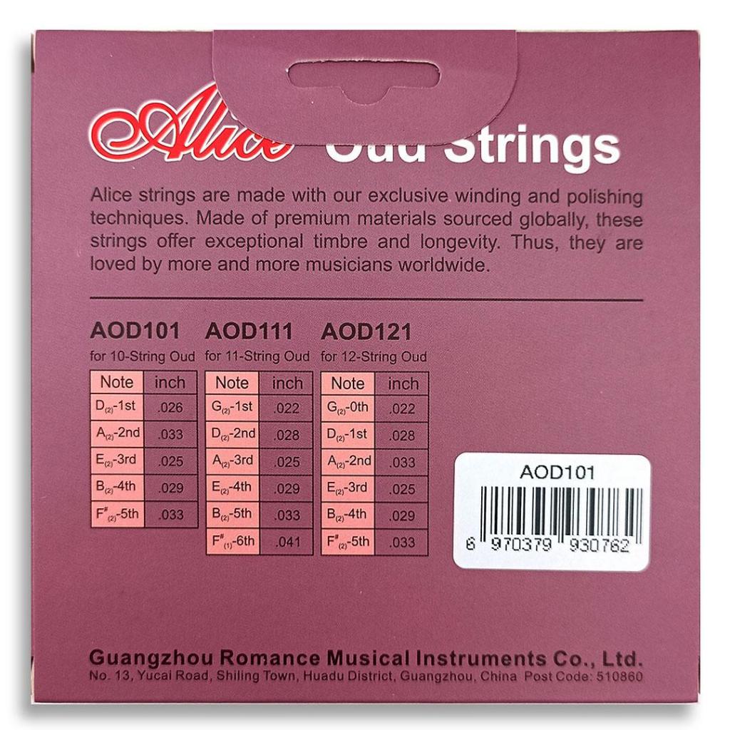 Jual ORIGINAL Alice AOD101 AOD111 AOD121 Senar Gitar Gambus Oud Strings ...