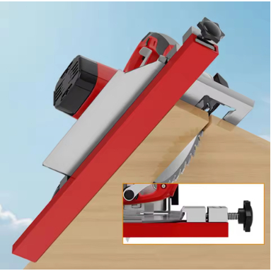 Jual Guide Rel Potong Circular Saw Aluminium 240mm / 360mm - Dudukan ...