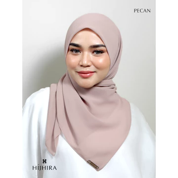 NEUT Hijab Segi Empat Premium Georgette Warna Neutral Square Hijab 120 Cm Jumbo By Hijhira