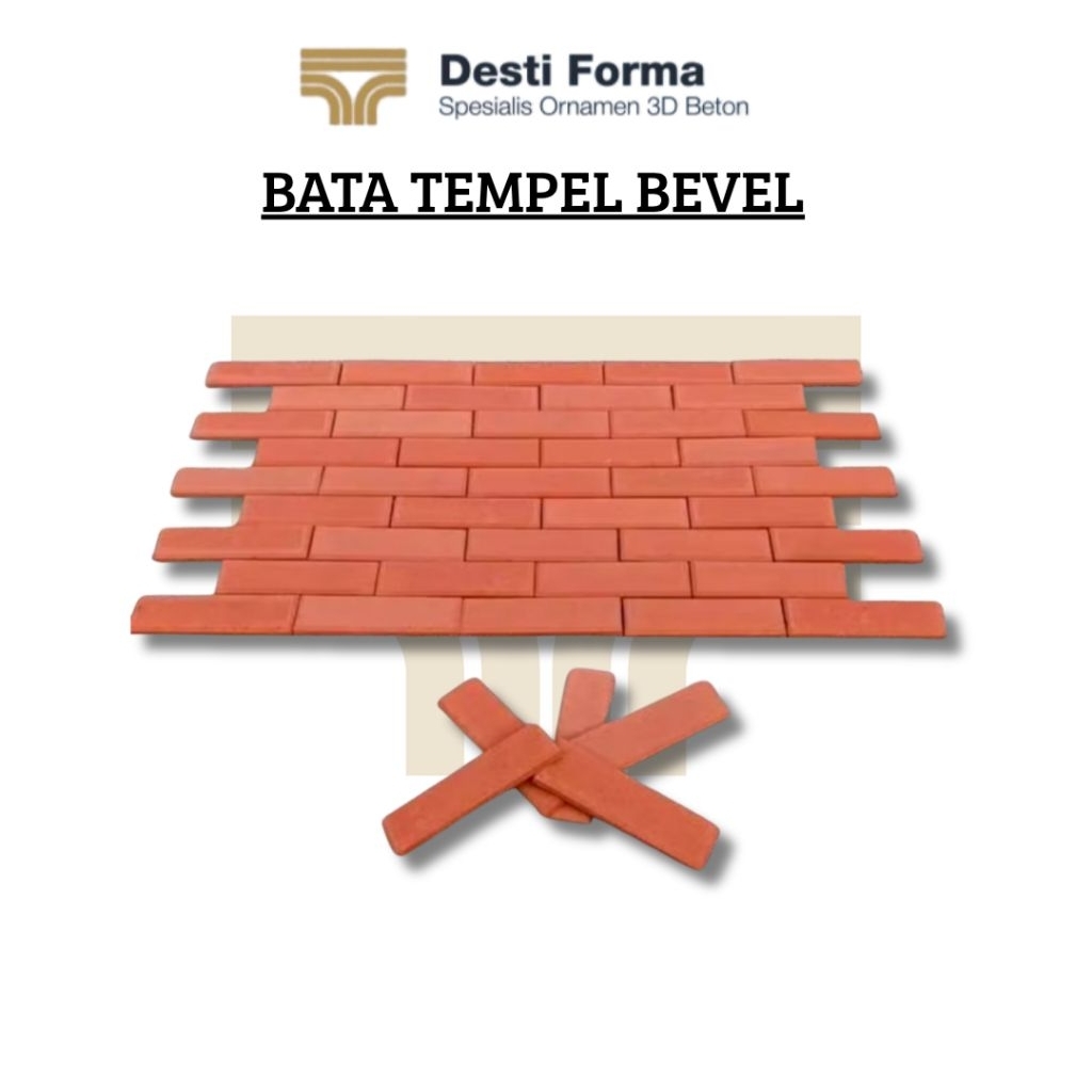 Jual DESTI FORMA - Bata Tempel Beton Bevel - Bata Tempel Dinding ...