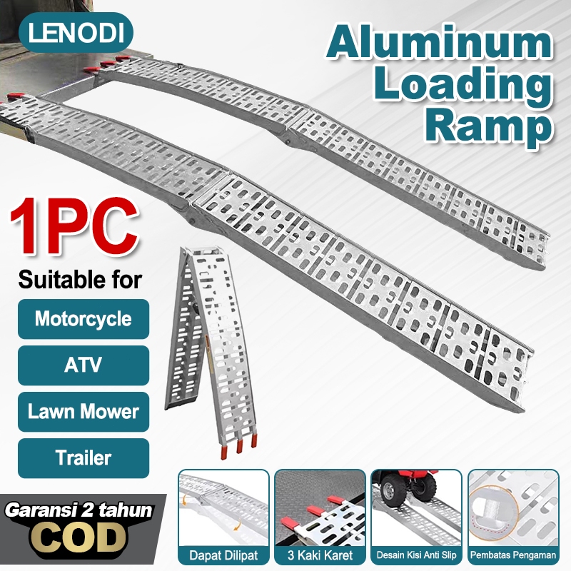 Jual RAMP ALUMINIUM LIPAT UNTUK BONGKAR MUAT/Dirtbike Loading Ramp ...