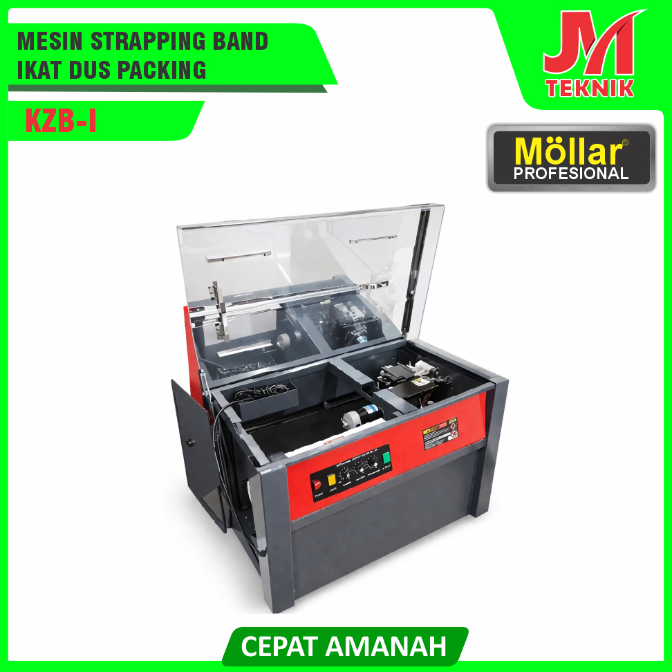 Jual Mesin Ikat Strapping Band Mollar KZB-1 Tinggi Alat Ikat Straping ...