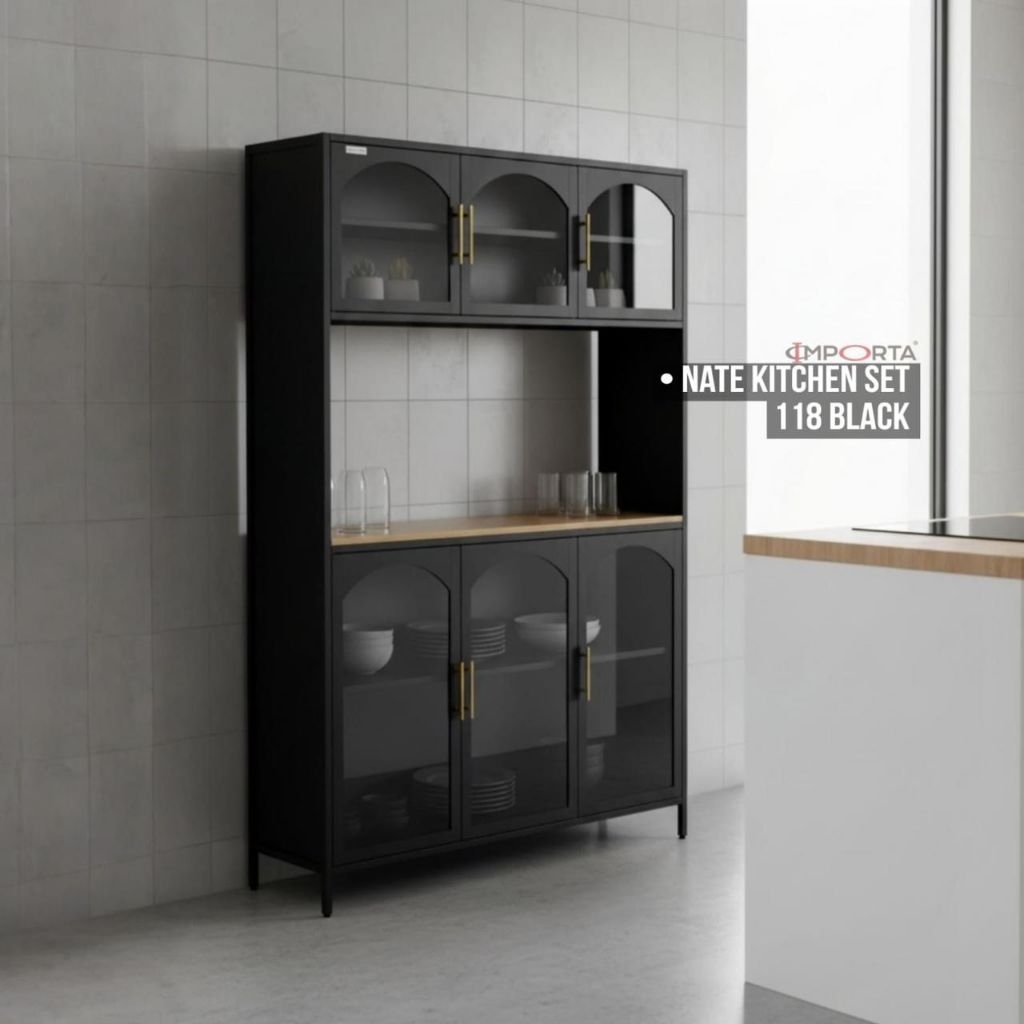 kitchen set besi importa Nate ks 118 black