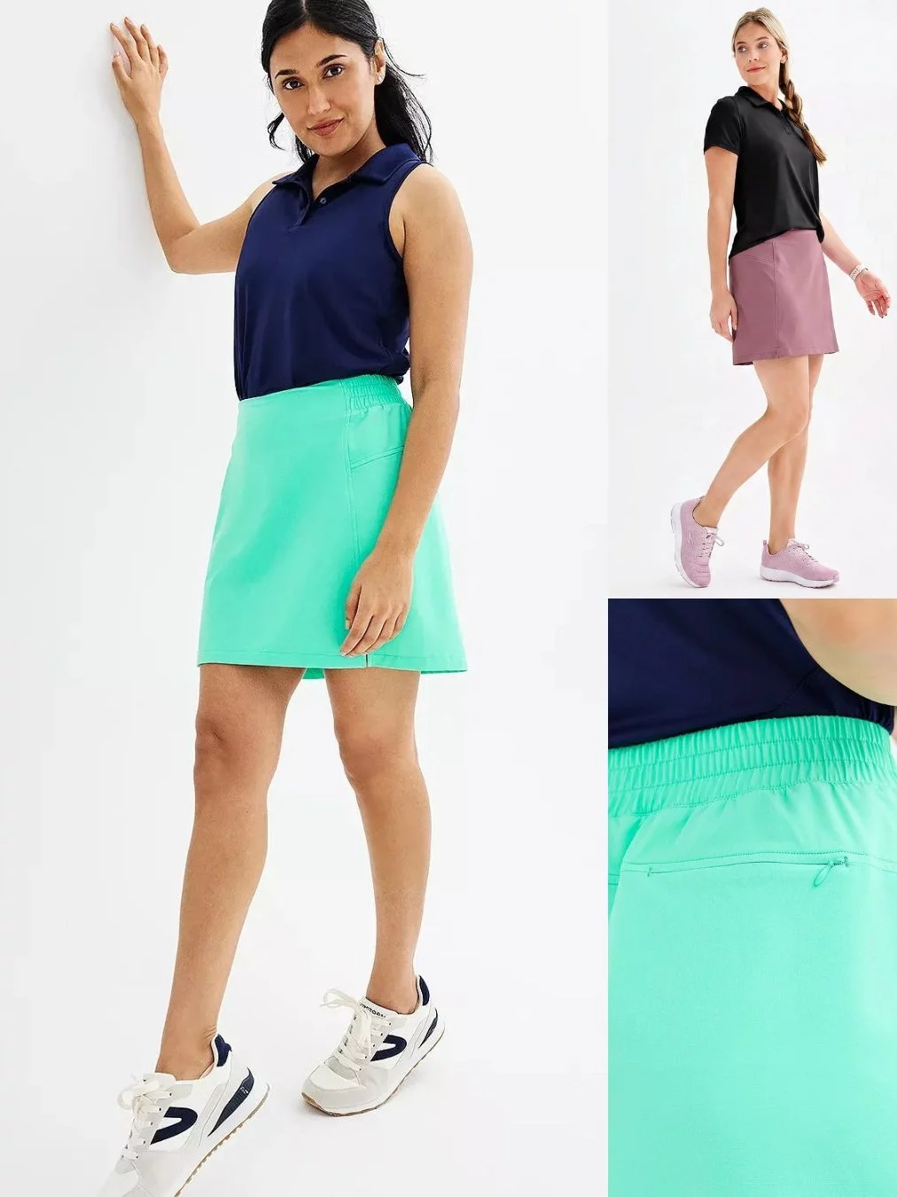 Rok Celana Sport Golf Padel TG High-Rise Woven Skort - 2262