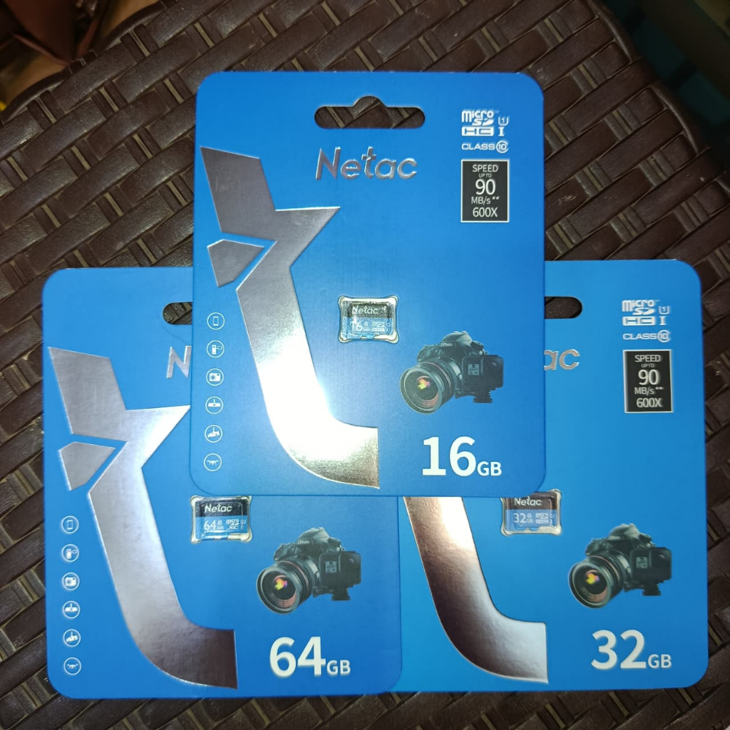 Jual Netac MicroSD P500 Standard MicroSD Card 8GB/16GB/32GB/64GB Class ...
