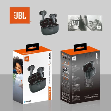 JBL Wave 200 TWS Earbud Nirkabel Sesungguhnya JBL Deep Bass Sound Earbuds Bluetooth 5.0 Water