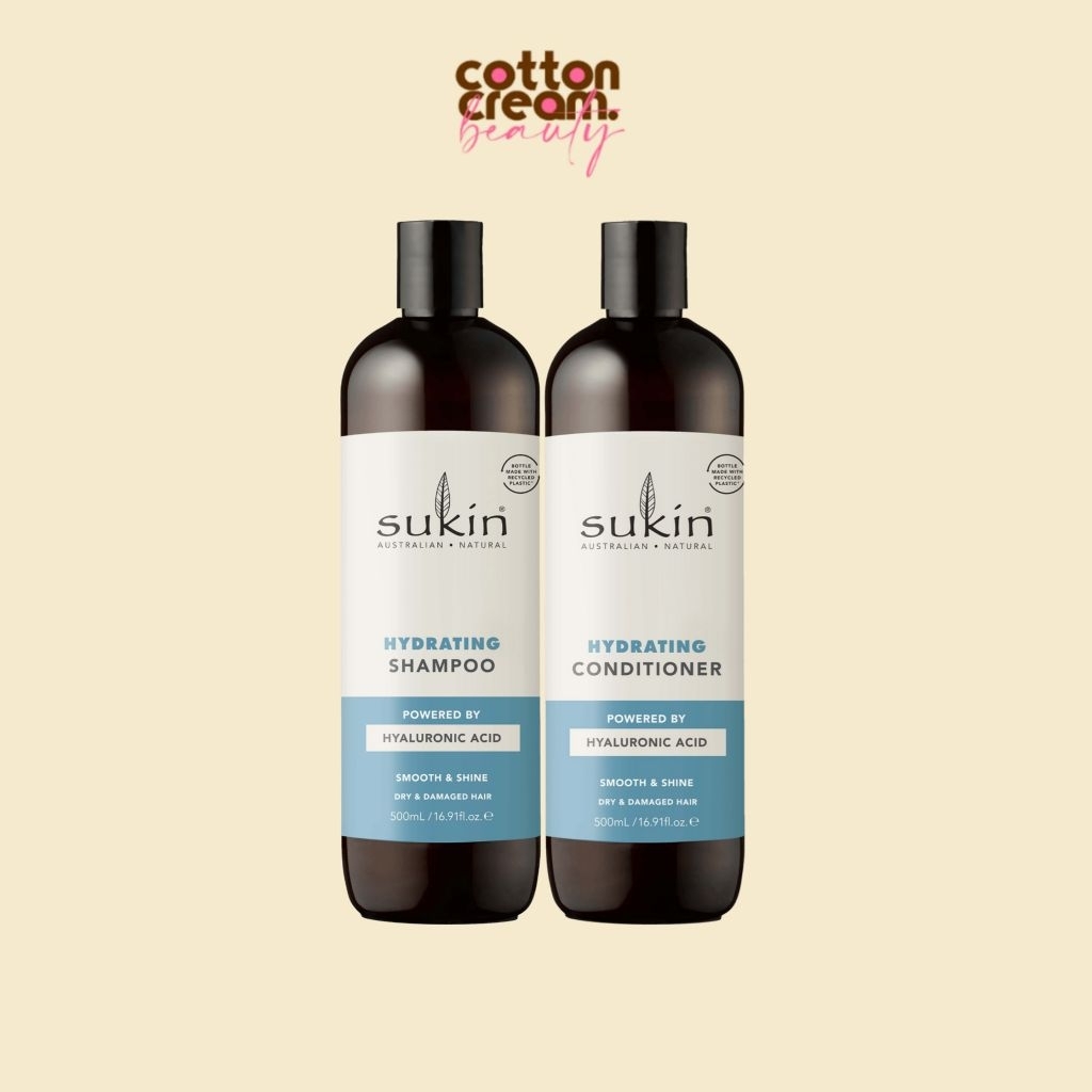 Sukin Hydrating Shampoo & Conditioner 500ml