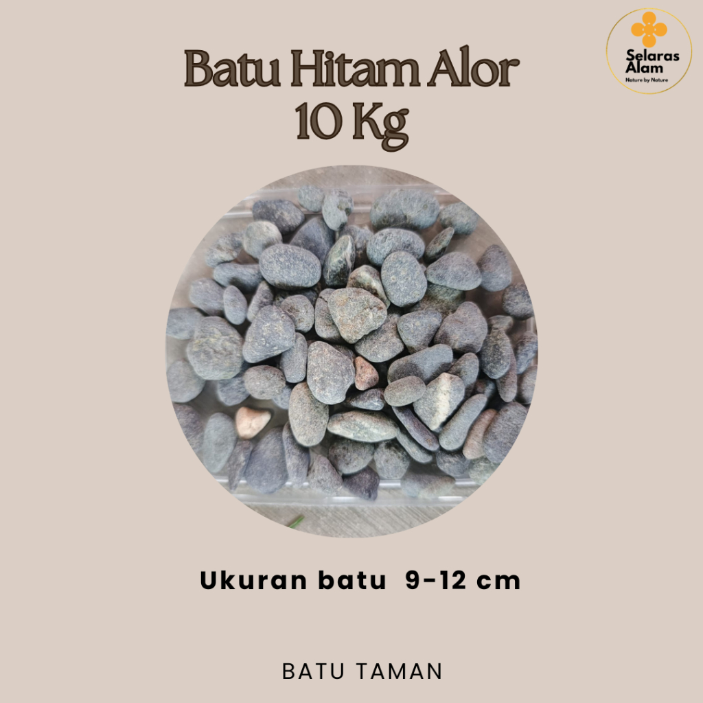 Jual BATU ALOR HITAM / BATU TAMAN / BATU TAMAN 10 KG | Shopee Indonesia