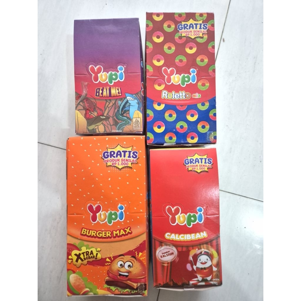 Jual Permen Yupi 1 Box isi 12 pcs | Shopee Indonesia