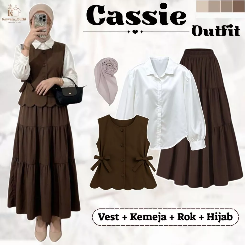 Setelan Wanita Remaja Kekinian Vintage Korean Style