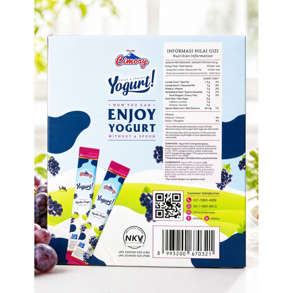 Jual Cimory Yogurt Stick Kyoho Grape (1 box isi 25 pcs) | Shopee Indonesia