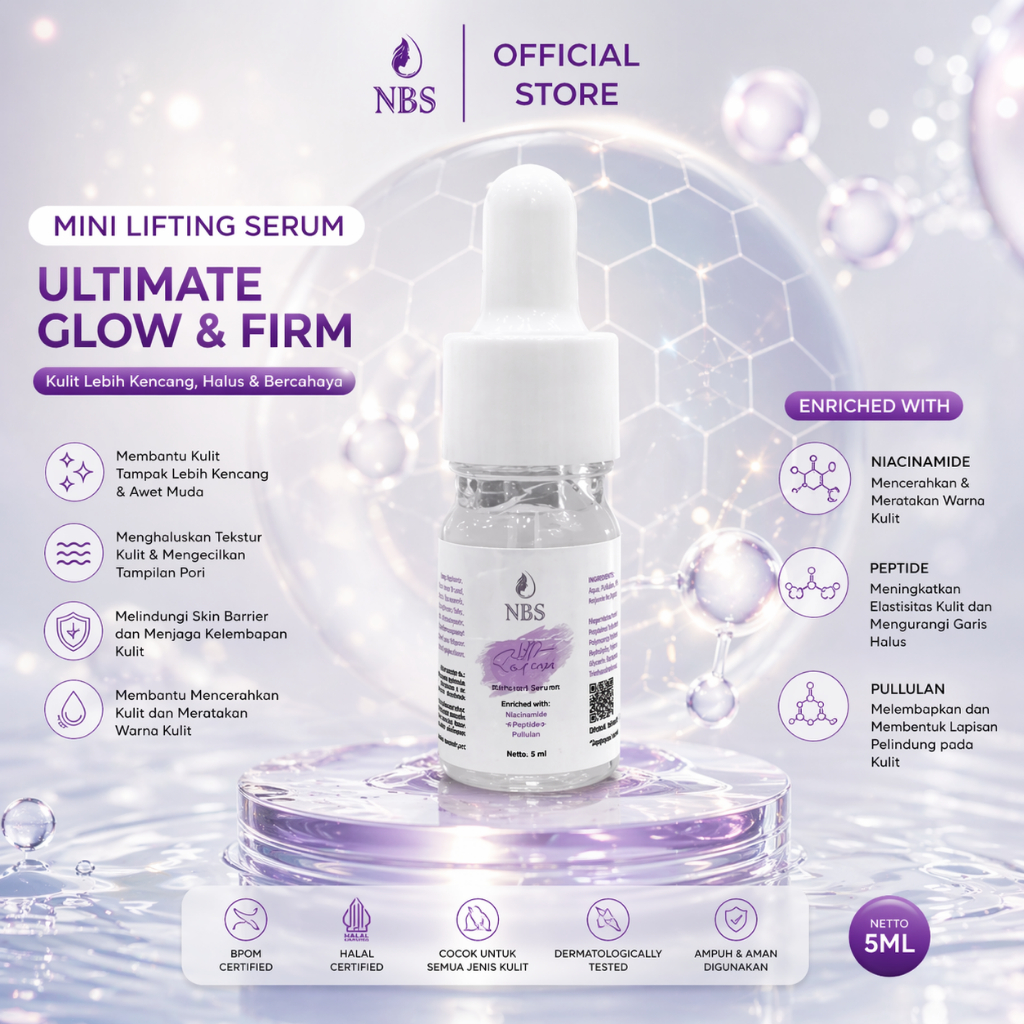 NBS Mini Lifting Serum Untuk Mengencangkan Kulit Wajah